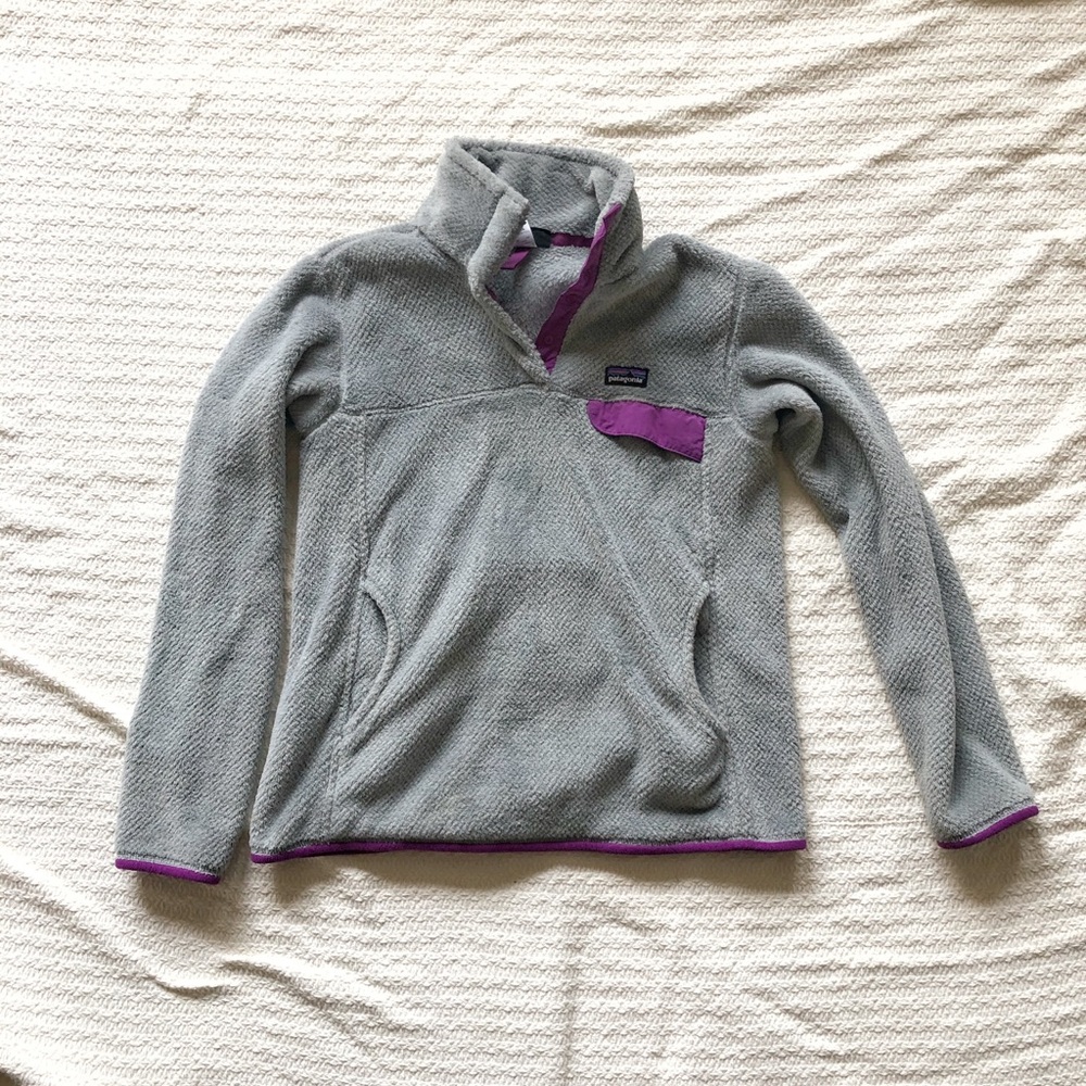 Patagonia 1/4 button sweater